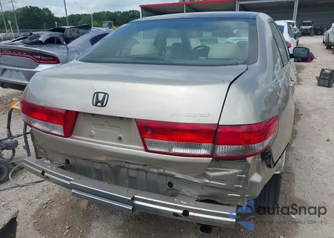 2004 Honda Accord 2.4 Lx from USA, damaged, VIN 3HGCM56374G700990